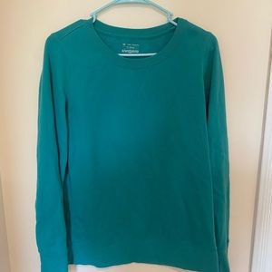 Teal sweatshirt